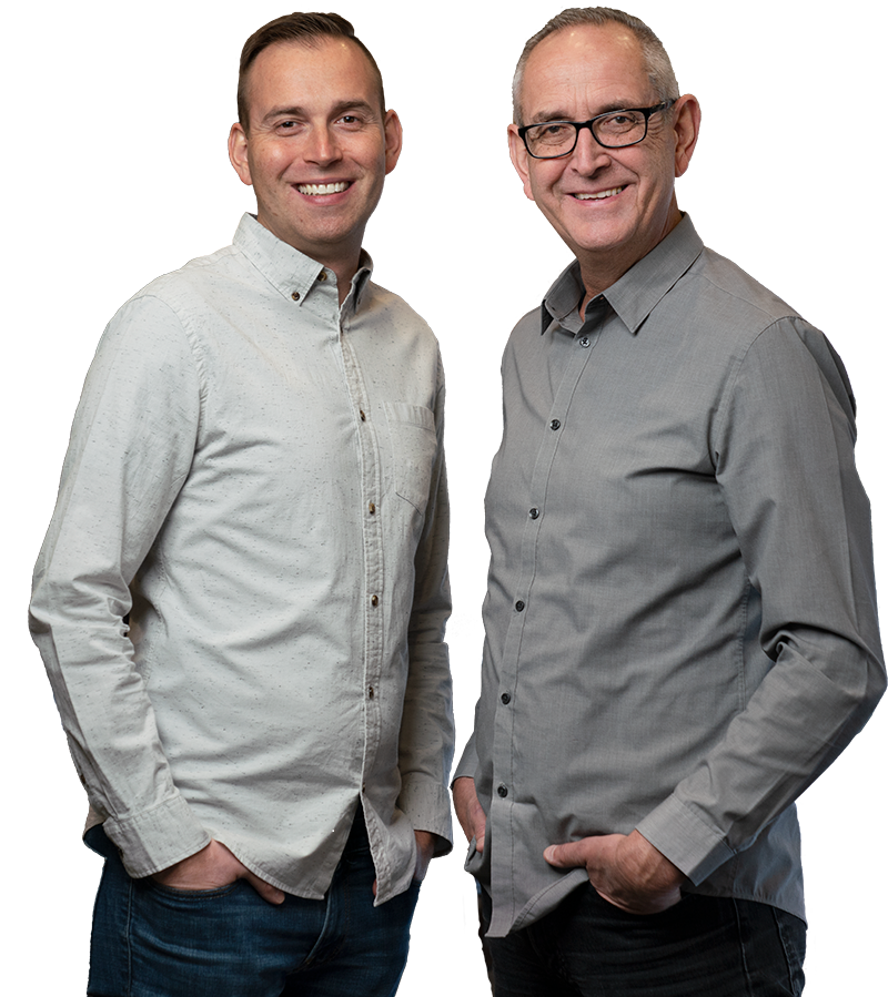 Dick Hardy and Jonathan Hardy, co-founders of The Hardy Group